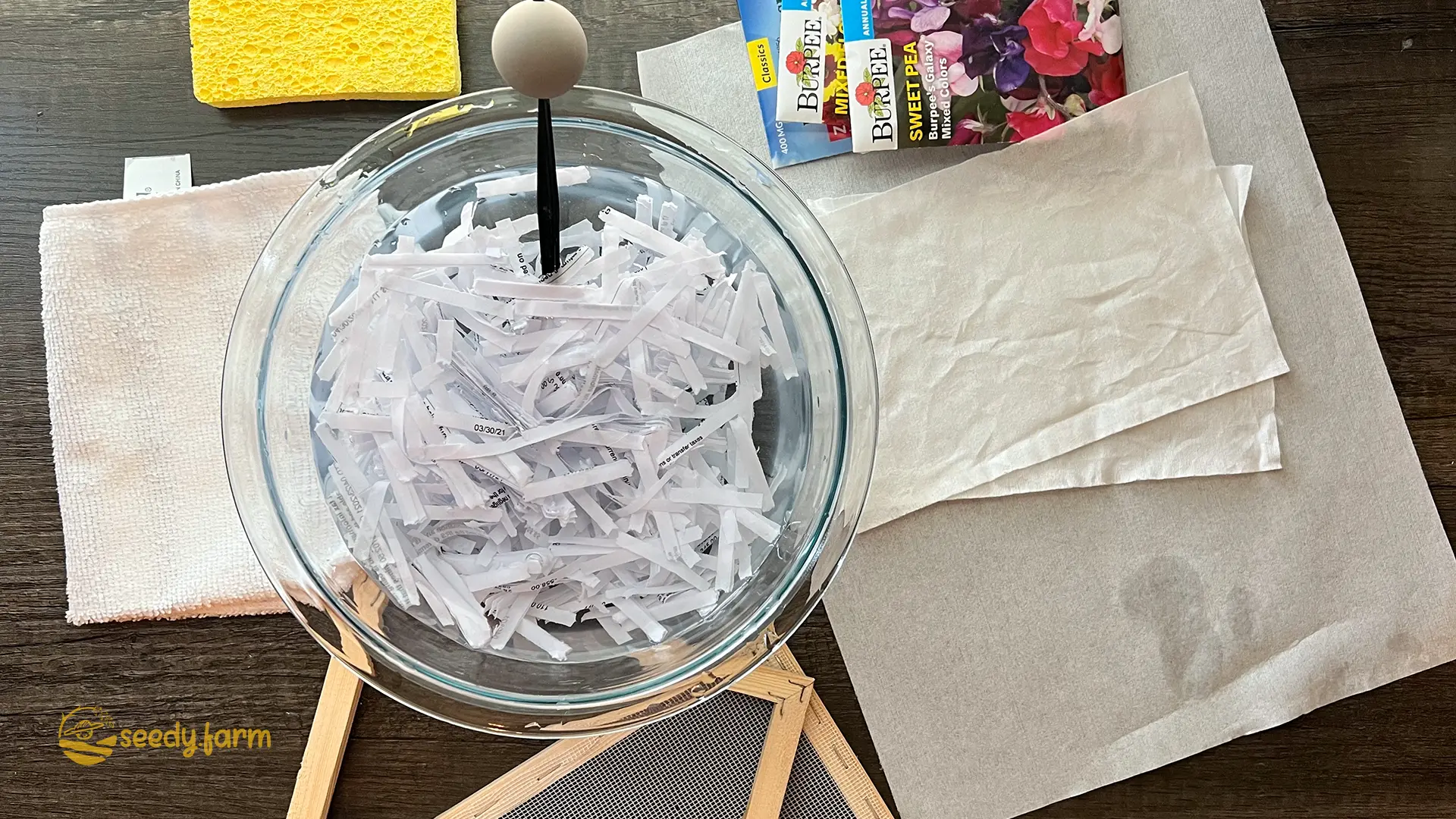 How to Make Plantable Seed Paper