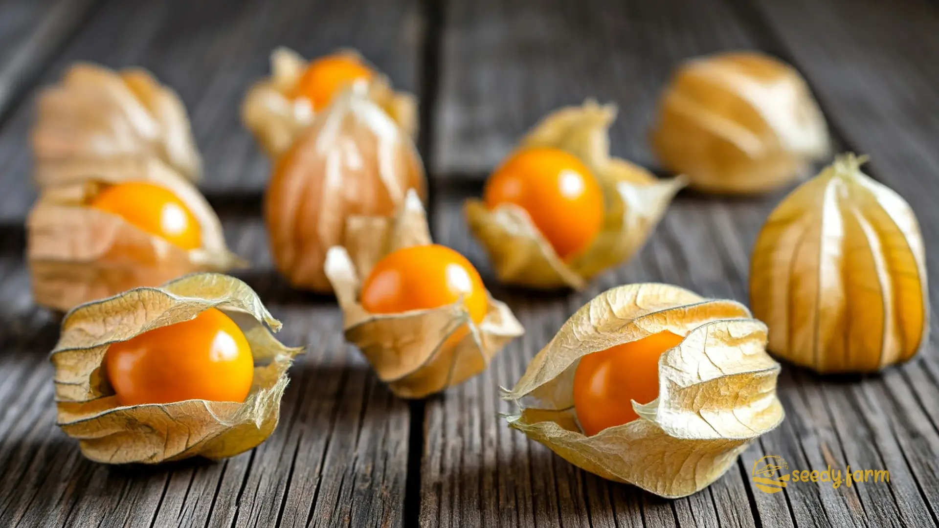 Ground cherries harvested and ready for storage